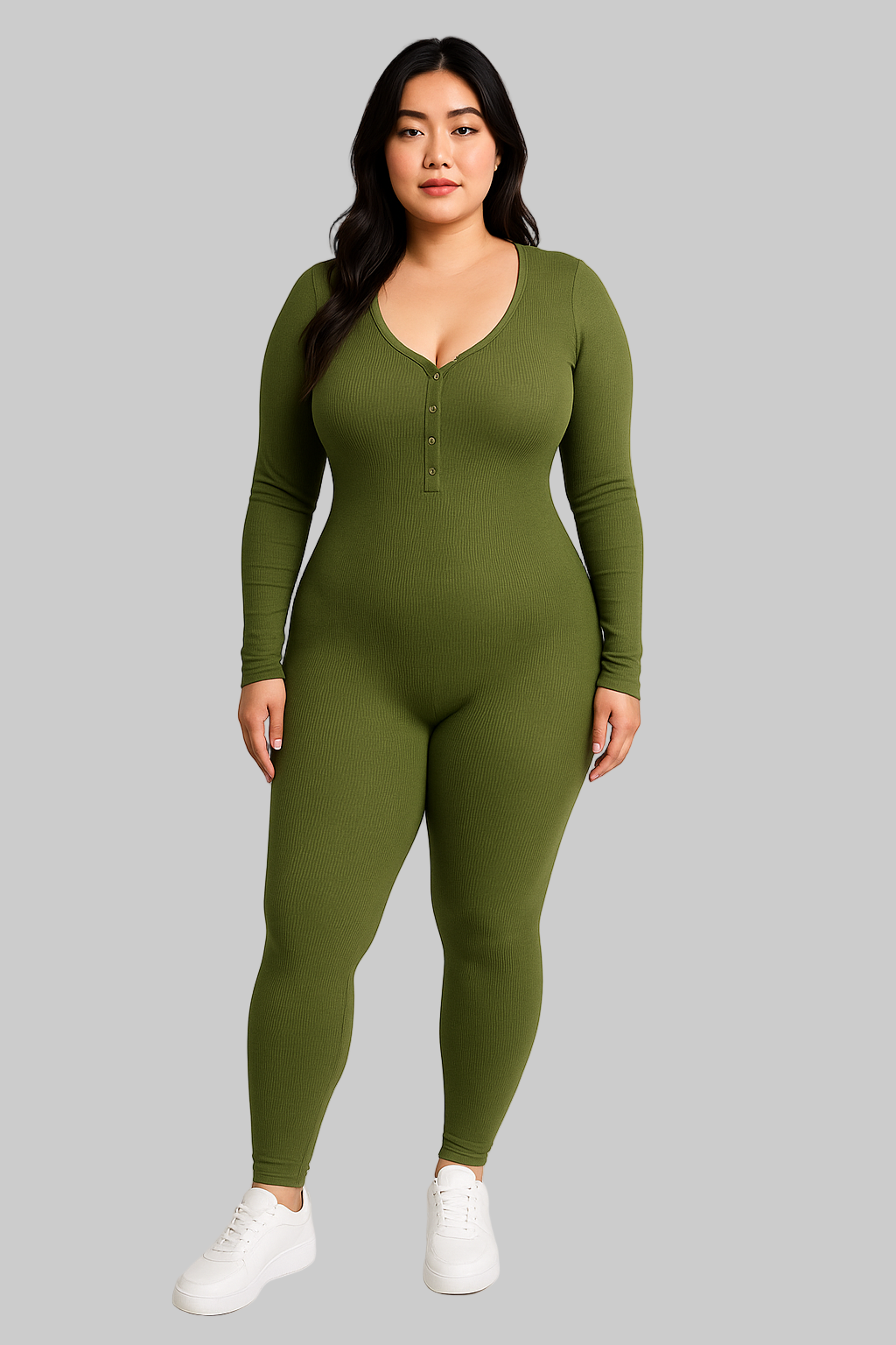GWB Cozee Snatching Jumpsuit Green