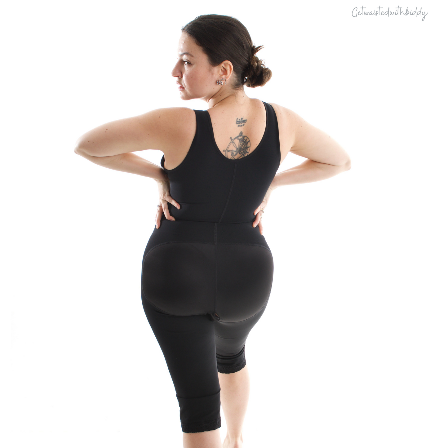 GWB 360 Faja Stage 2 Postpartum Post Surgery Colombian Compression Garment Knee Length Shapewear