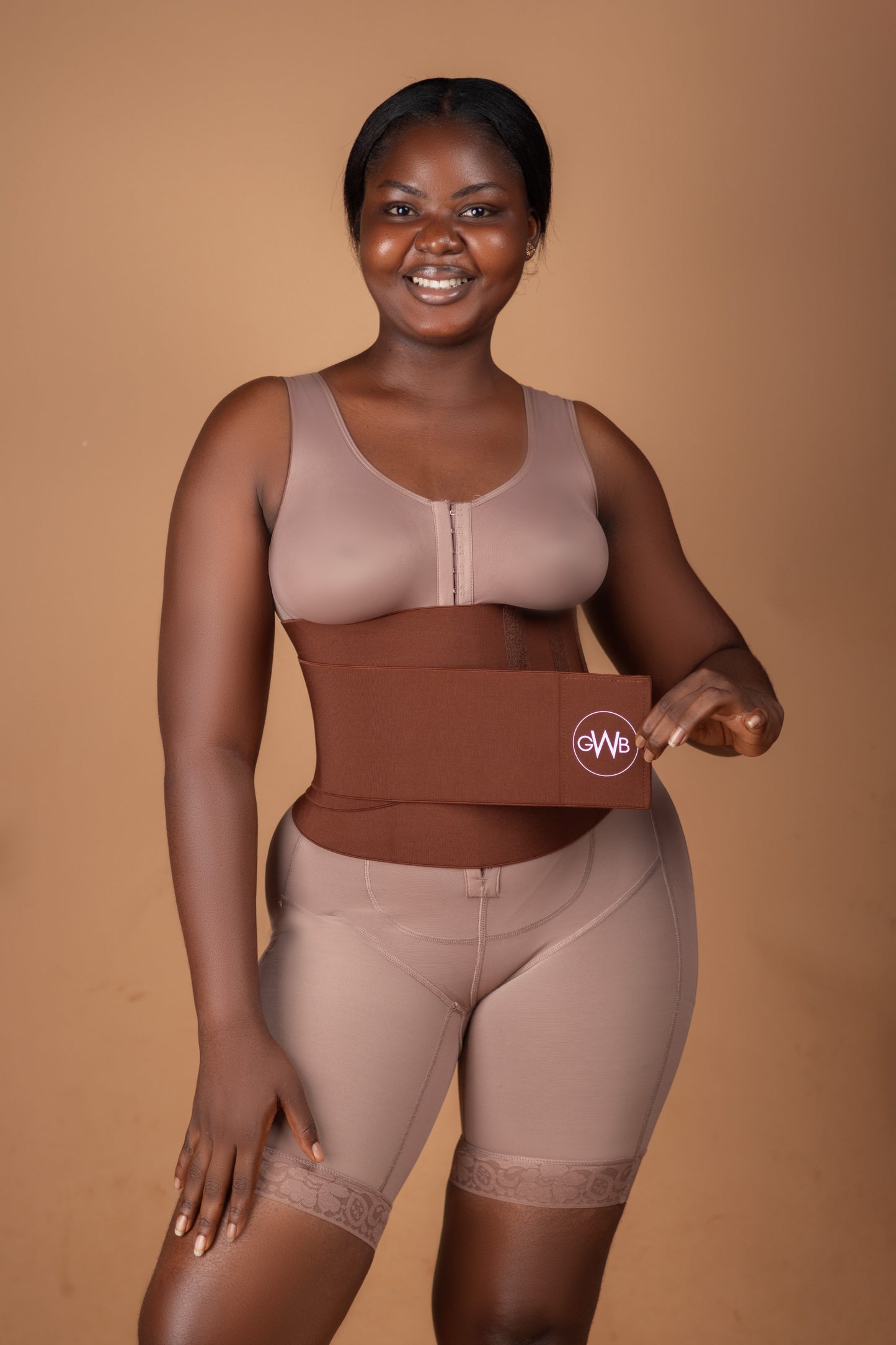 GWB Miracle Tummy Wrap - Black