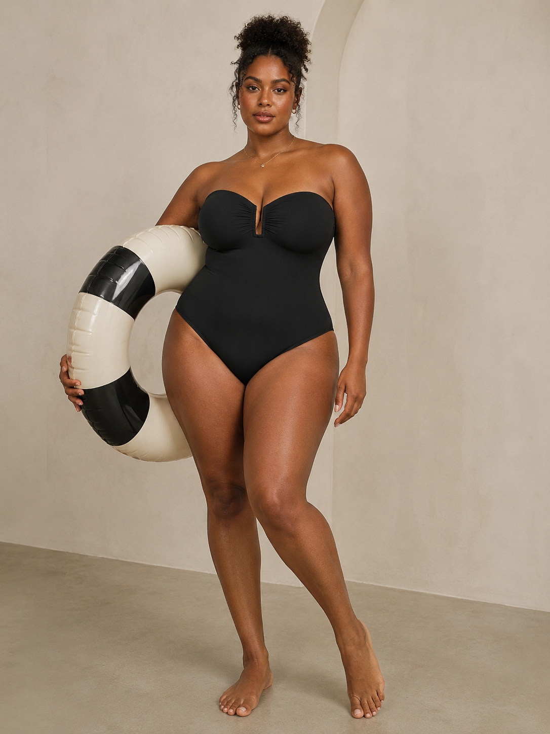 Sculpt™ Tummy Control Sculpting Swimsuit With Removable Straps Green