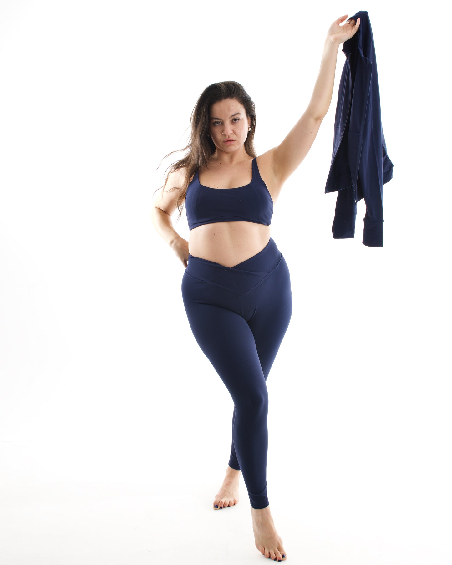 Noir Workout Activewear Sport Bra