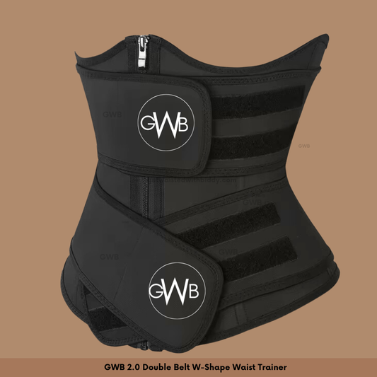 GWB 2.0 Double Belt Waist Trainer Waist Trimmer Waist Shaper Corset Girdle Shapewear