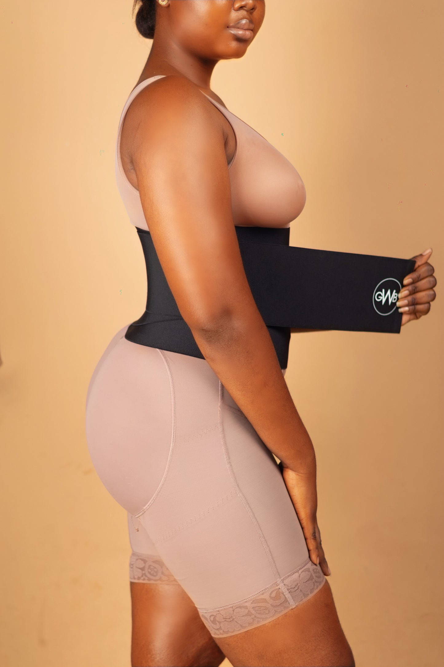 GWB Miracle Tummy Wrap - Black