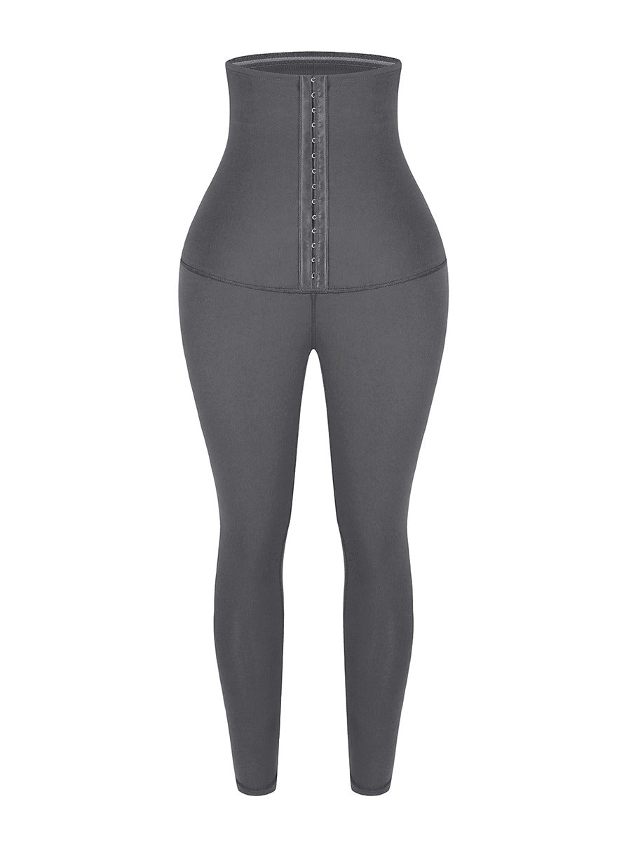 GWB  High Waist Tummy Control Shaping Leggings Grey