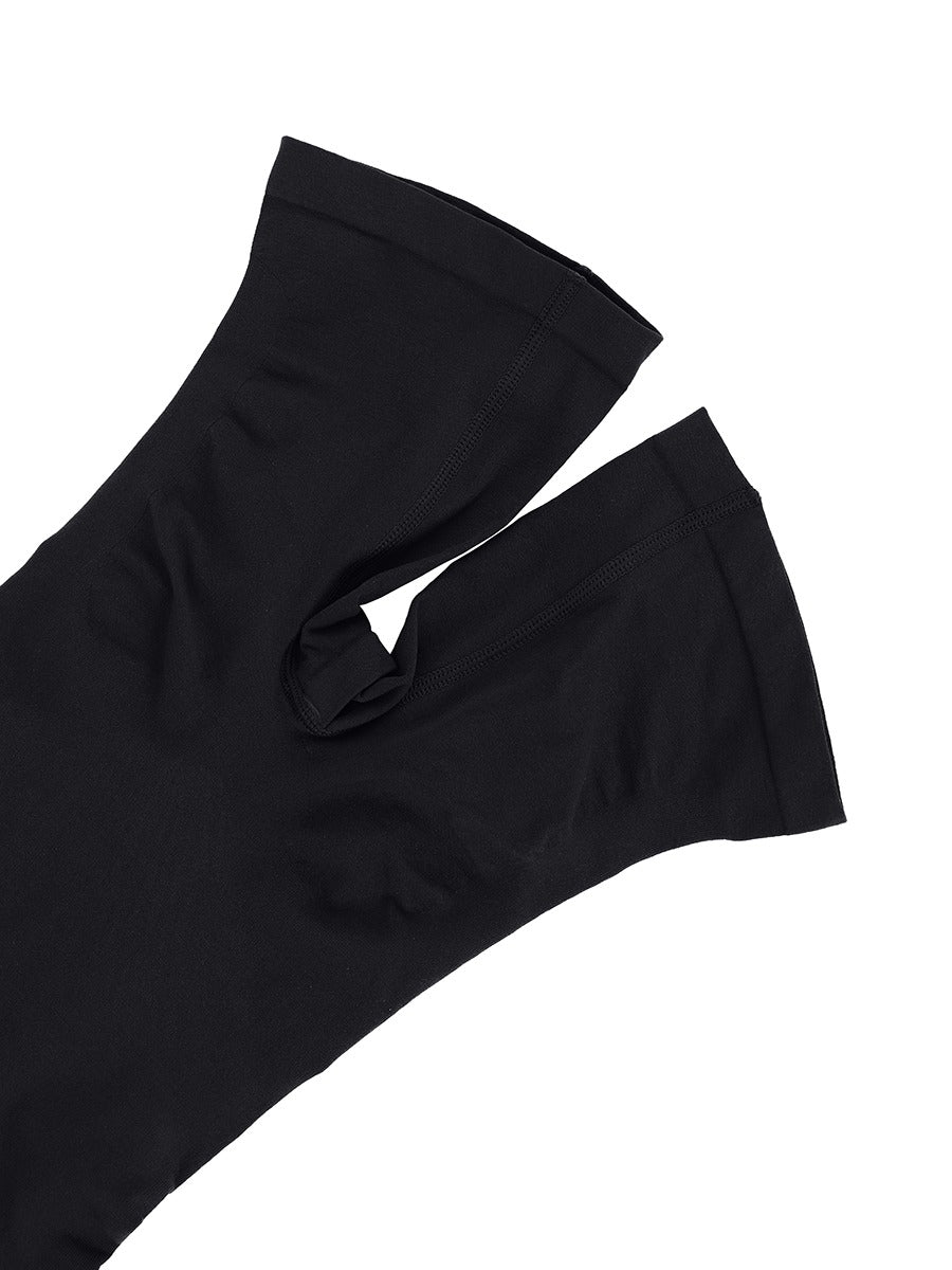 GWB Sculpt Me Backless Butt Lift Bodysuit – Tummy Control Seamless Shapewear Body Shaper Black