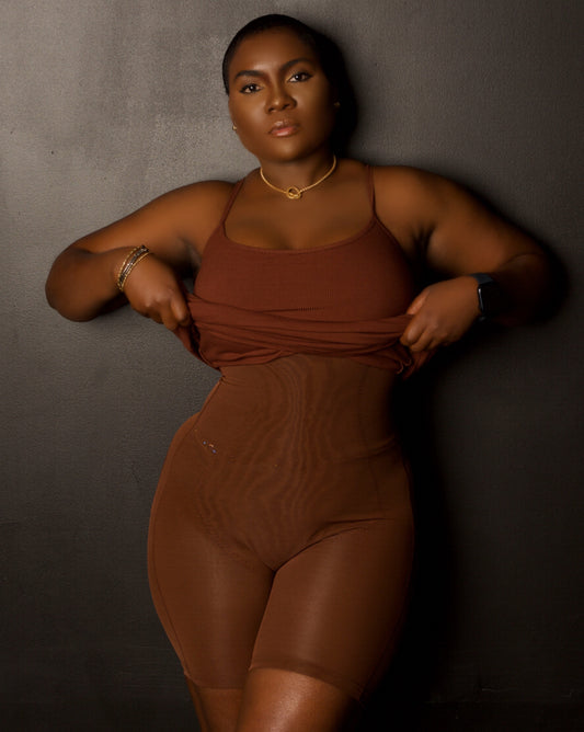 SKxN Luxe Built in Shape-wear Summer Short Dress