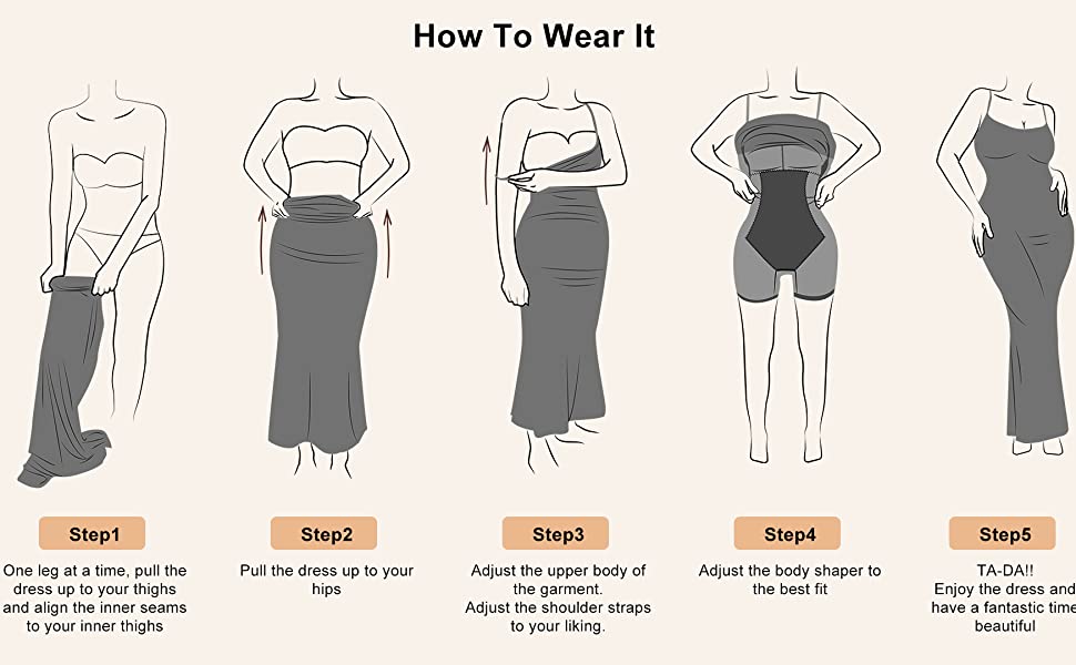 SkxN Luxe Built-in Shapewear Dress Shaping Sleeveless Summer Maxi Dress