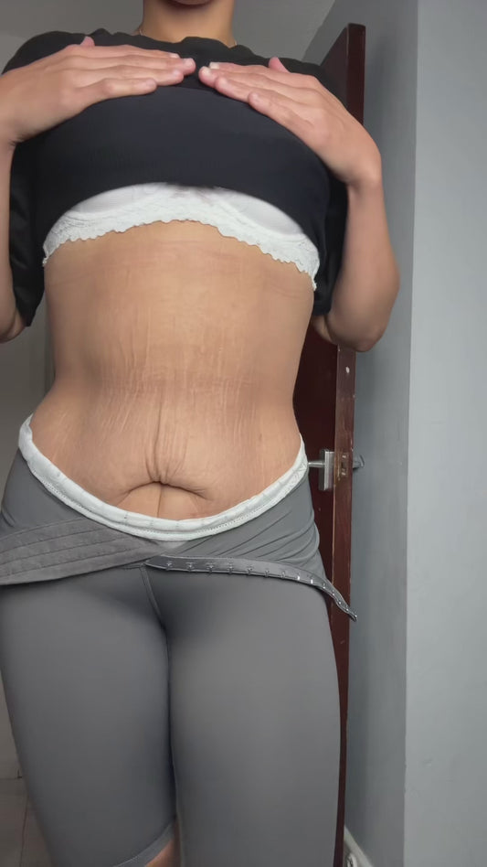 GWB Shape-wear Short High Waist Cincher Butt Lifting Short Grey