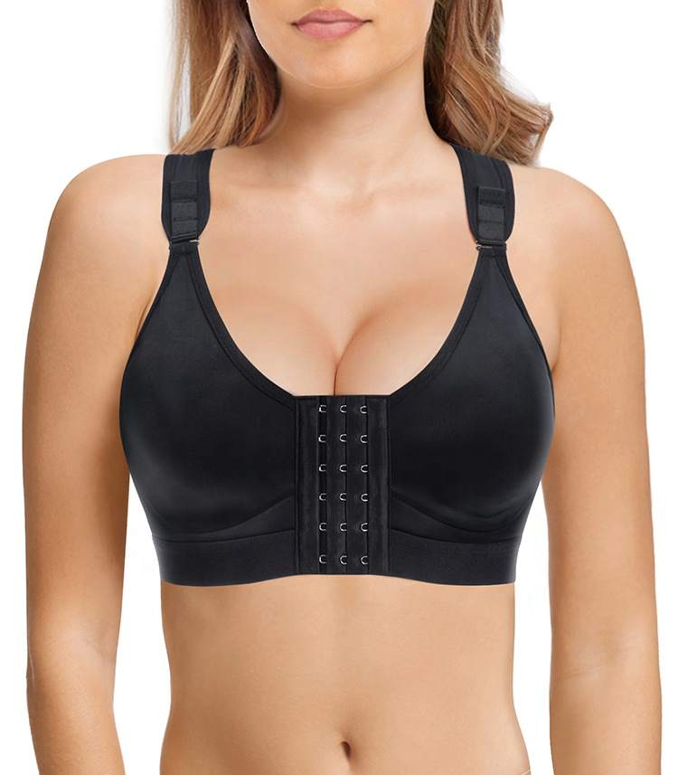 Front Hook Bra | Support Bra with hooks | Getwaistedwithbiddy