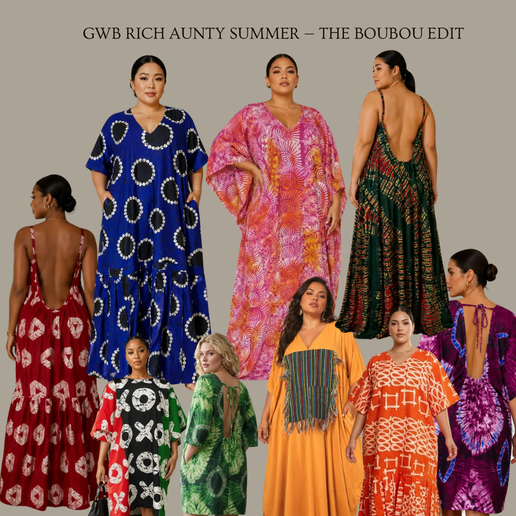 GWB Rich Aunty Vibes Summer Boubou Edit