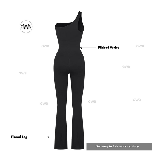 Sculpt Me  One Hand Jumpsuit - Black Label