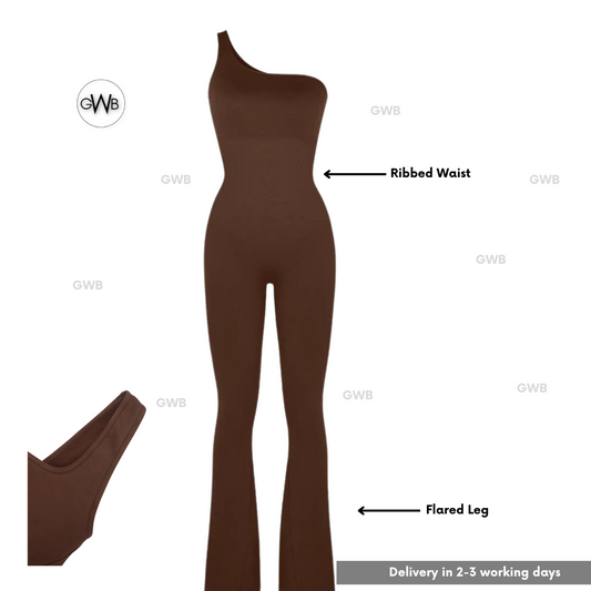 Sculpt Me  One Hand Jumpsuit - Black Label