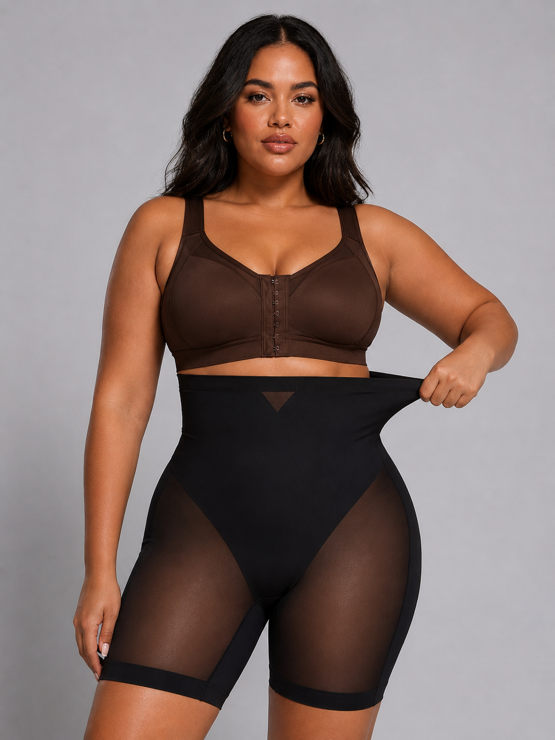 The Silhouette Shaper™ Seamless High-Waist Tummy Control & Butt Lift Shapewear Shorts