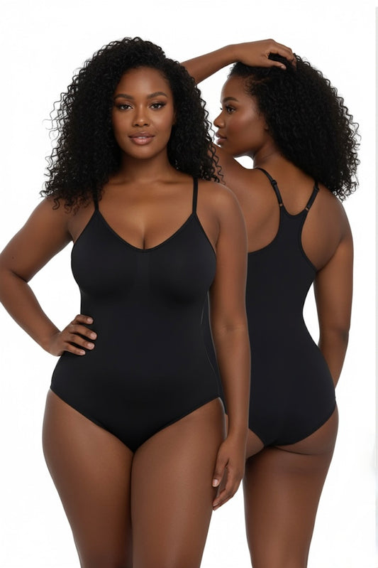 GWB Everyday Seamless Racer Back Tummy Control Bodysuit Shapewear