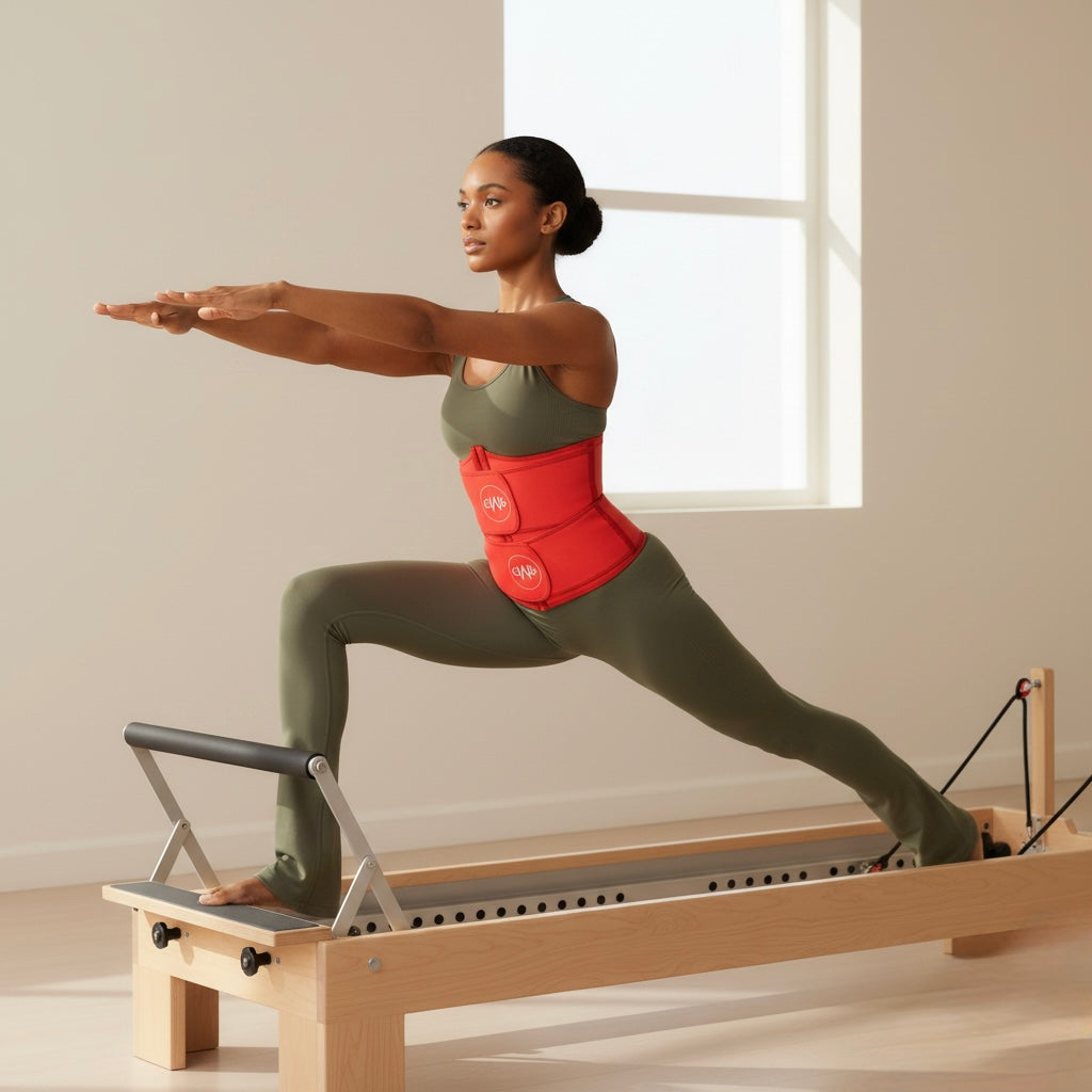 W-Shaped Sauna Sweat Tech Workout Waist Fitness Band 2.0