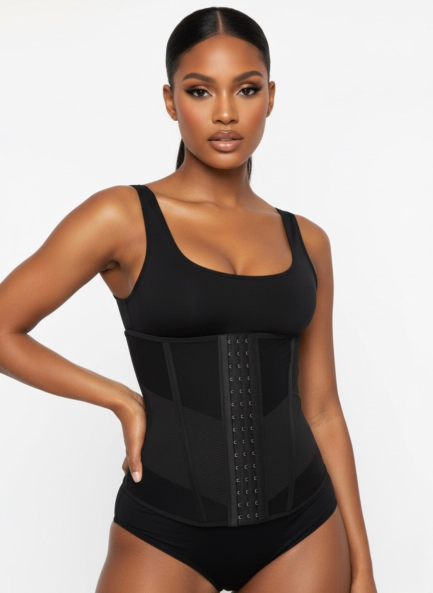 GWB MeshMax Hourglass Corset Girdle Waist Cincher