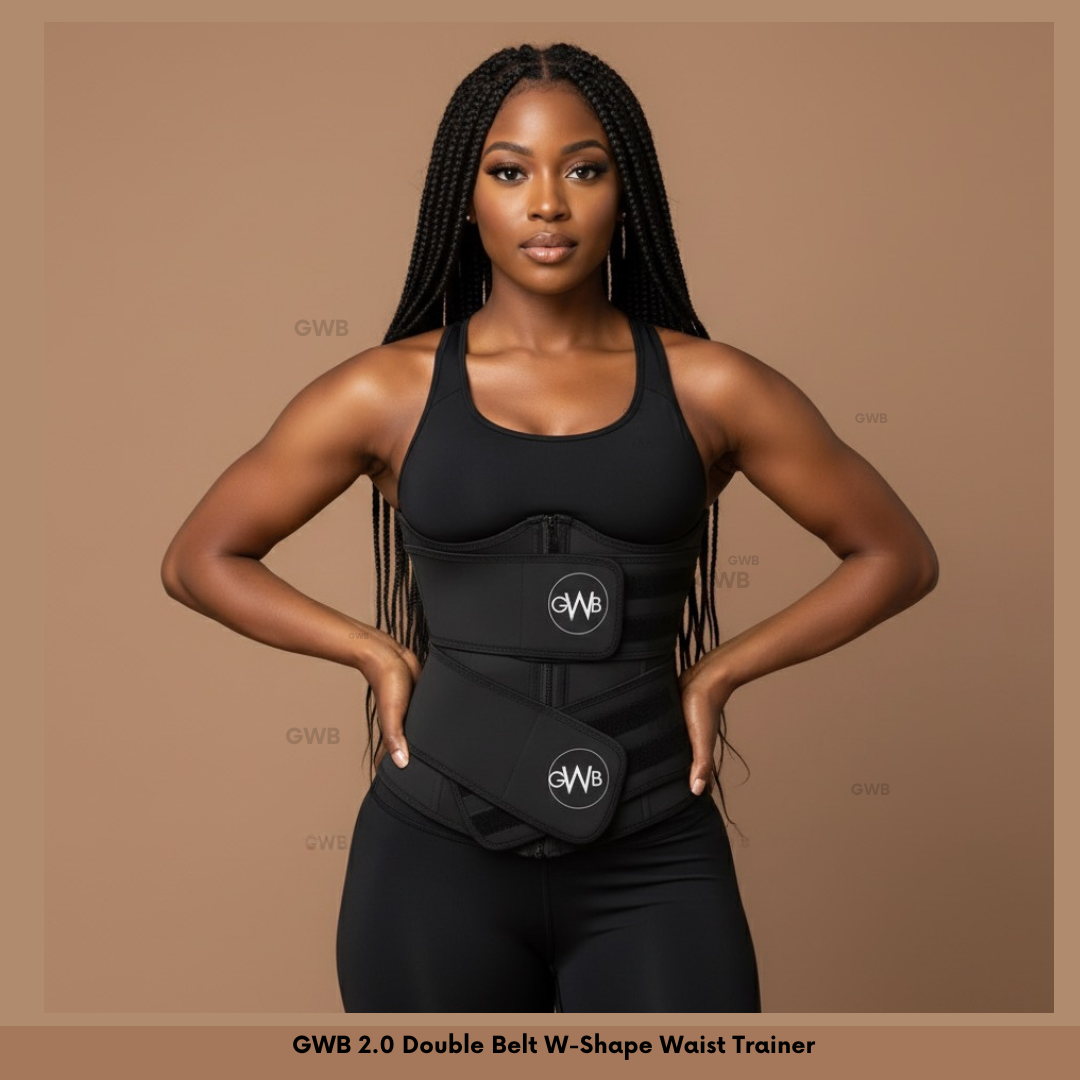 GWB 2.0 Double Belt Waist Trainer Waist Trimmer Waist Shaper Corset Girdle Shapewear