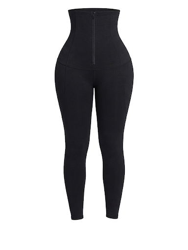 NEW! Seamless High Waist Tummy Control Leggings – Adjustable Capri Length