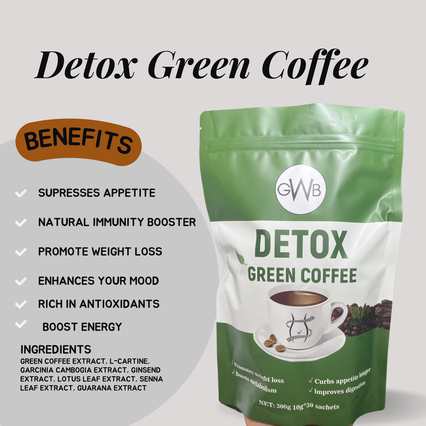 GWB DETOX GREEN COFFEE