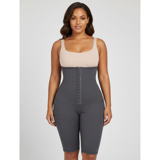 GWB Grey High Waisted Tummy Control Butt Lift Shapewear Short
