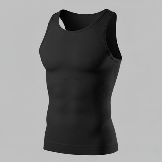 GWB Men Seamless Shapewear Compression Tummy Control Tank Top Vest
