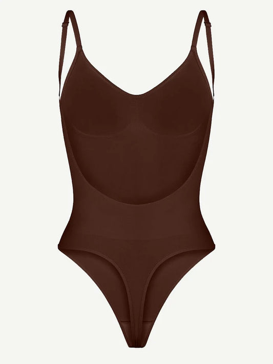 GWB SkxN Luxe Shapewear Tummy Control Low Back Thong Bodysuit