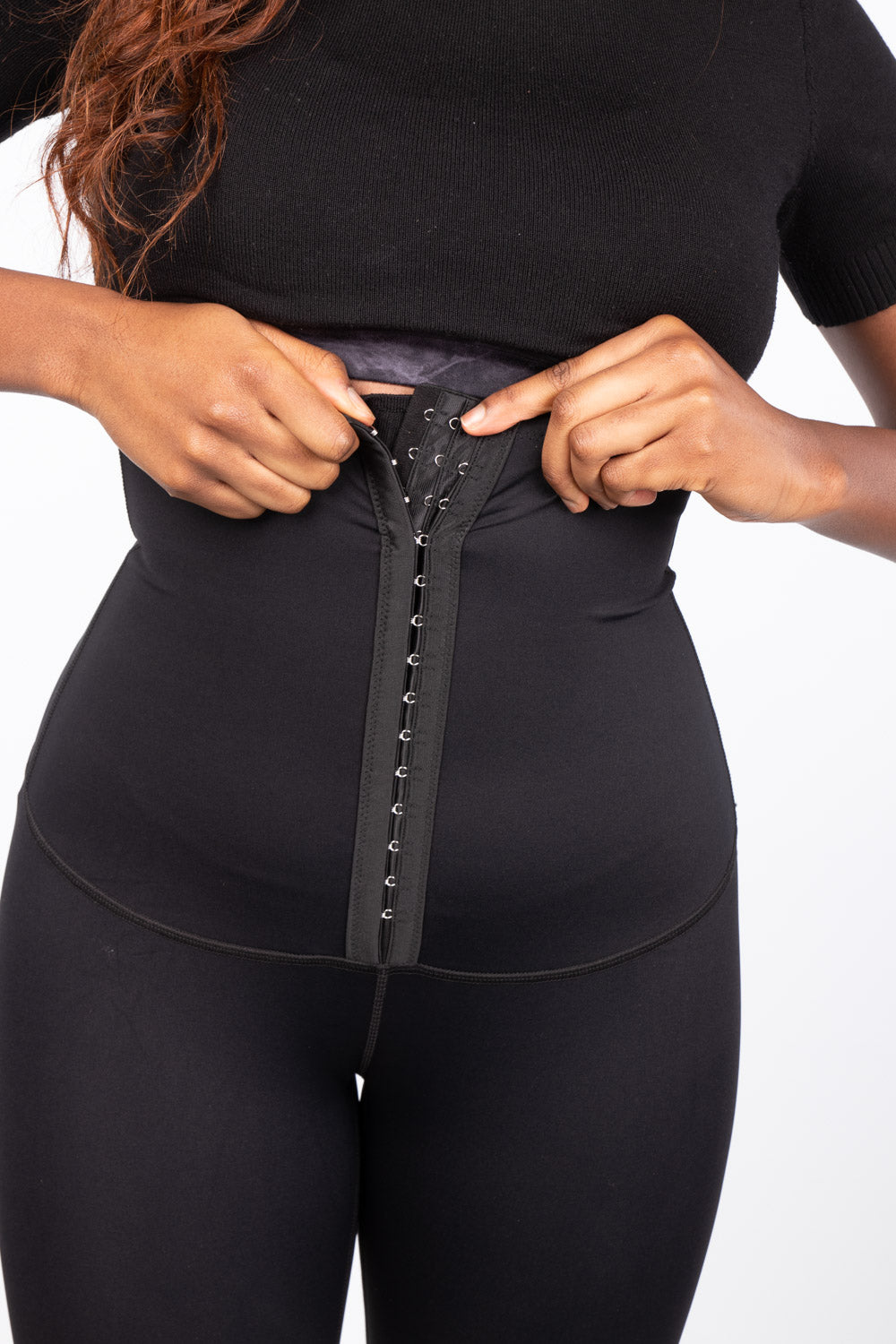 High Waist Body Shaping Leggings with Build-in Corset, Tummy