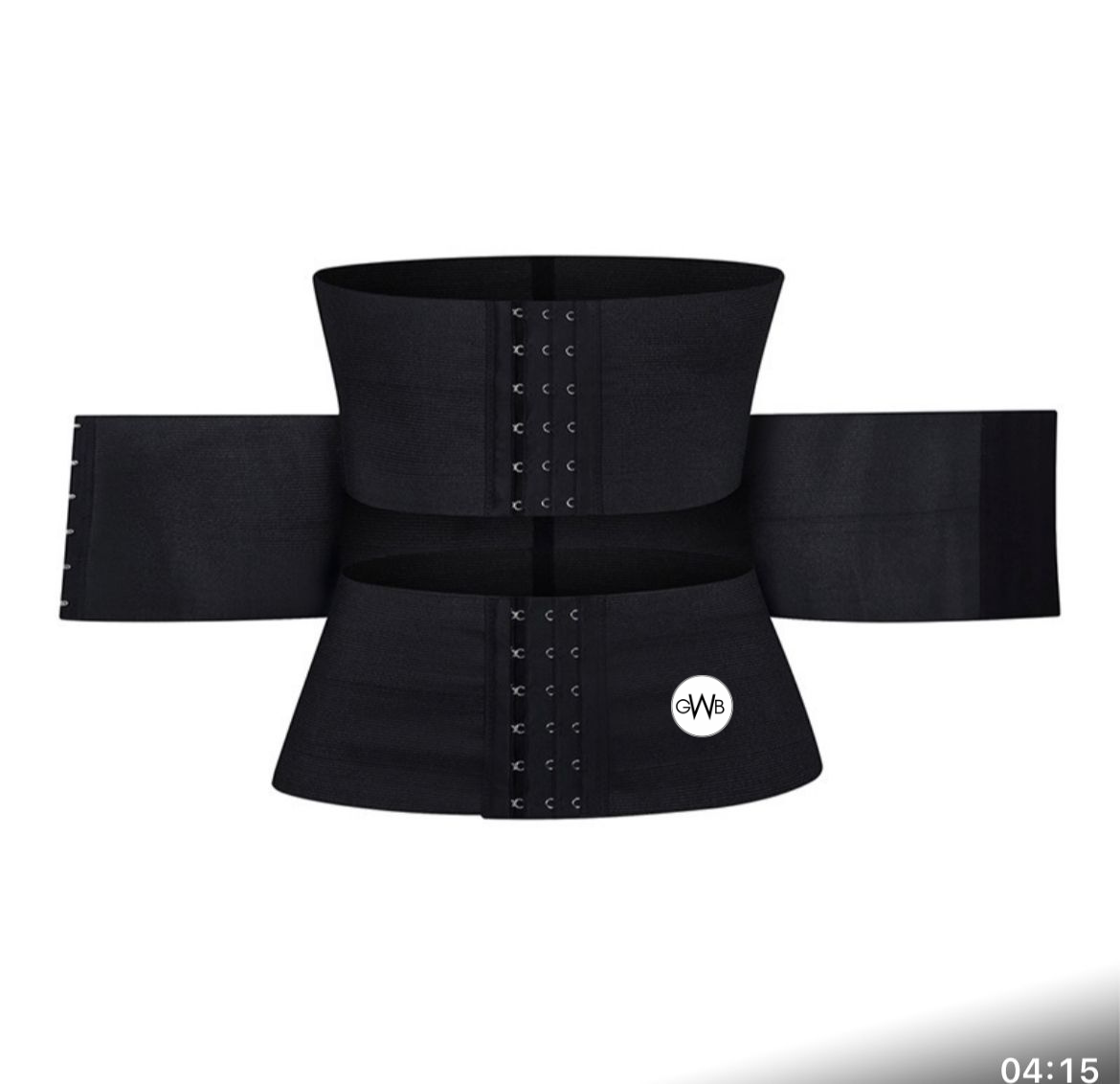 GWB SKxN Luxe 3 Way Fit Waist Shaper - Tummy Band Tummy Wrap Compression Band Waist Trainer